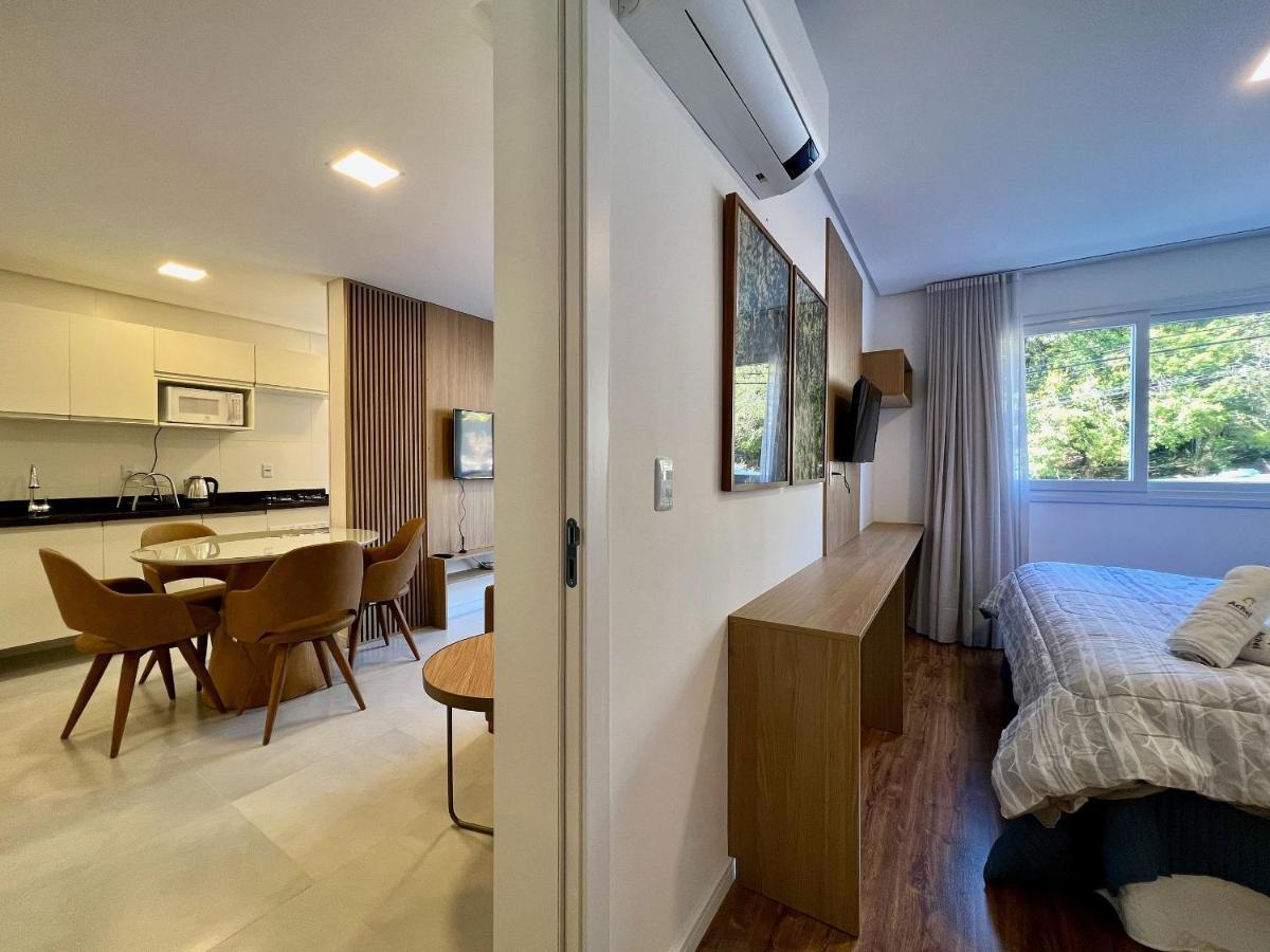 Apartamento Villa Hortensias 1Dorm Centro By Achei Canela Εξωτερικό φωτογραφία