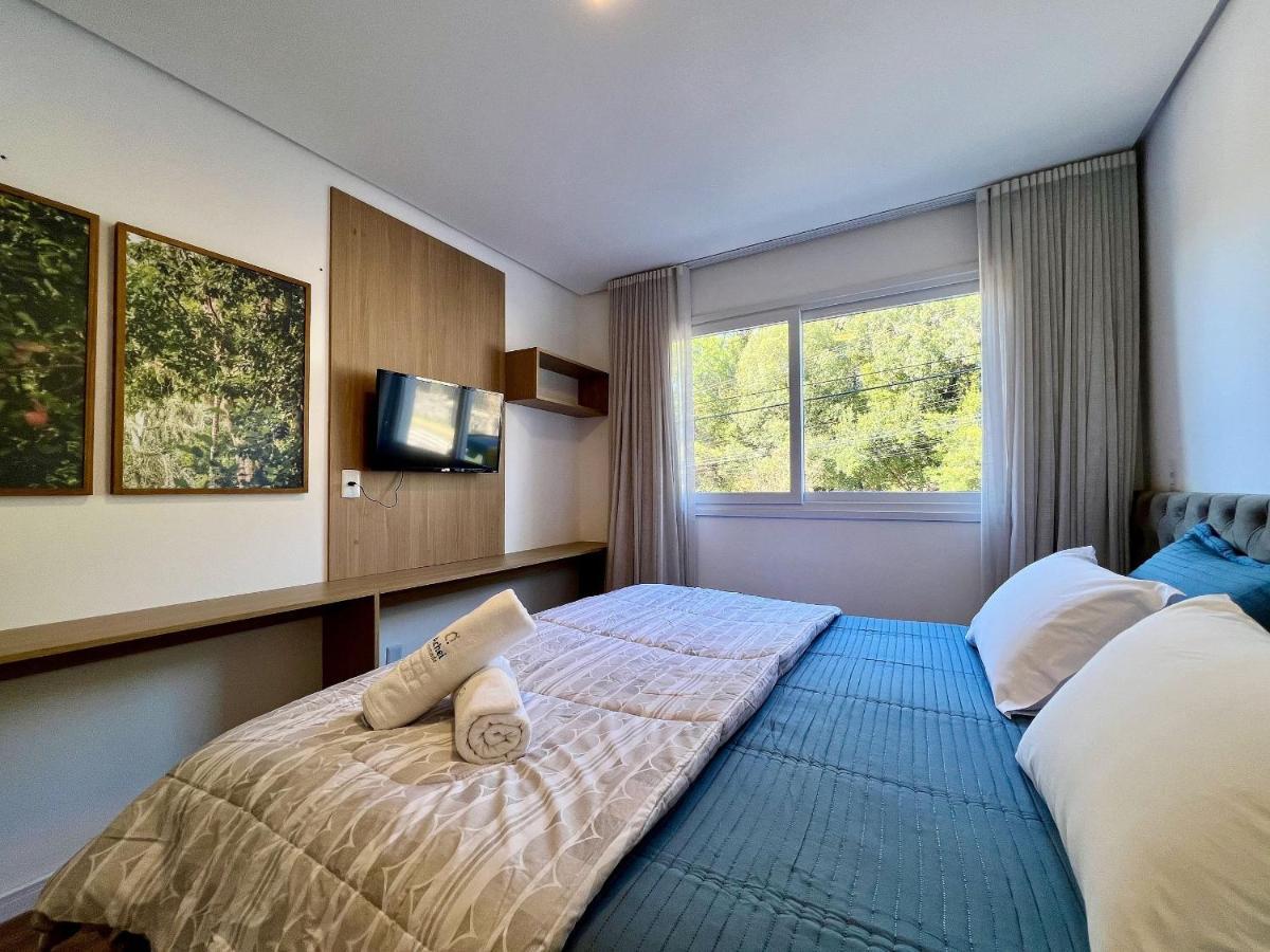 Apartamento Villa Hortensias 1Dorm Centro By Achei Canela Εξωτερικό φωτογραφία